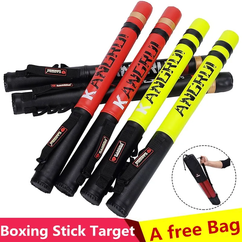 2pcs 60cm Black red boxing Precision Training Sticks punching mitts pads target MMA muay thai fighting Grappling training tools