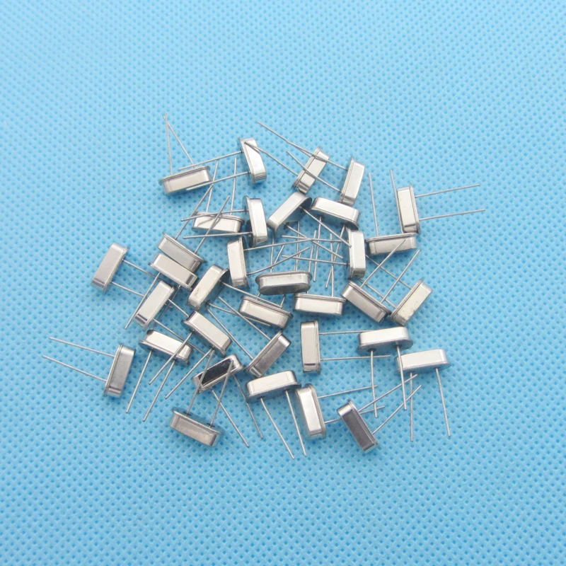 10pcs/lot Crystal Oscillator 7.6MHz 7.6 MHz 7.6M Hz 7.600 7.600MHz Mini Passive Resonator Quartz  HC-49S