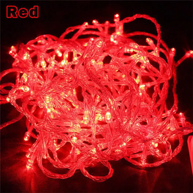 New LED String Light 200 LED 20M Christmas/Wedding/Party Decoration Lights Garland AC 110V 220V Outdoor Waterproof Led Lamp