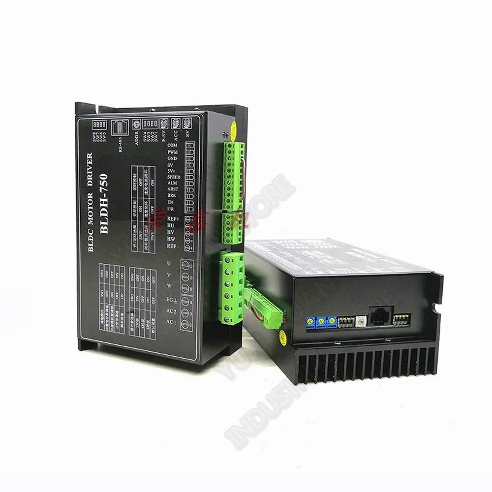 

600W 750W 8A 220V AC Brushless Motor Driver BLDC Driver Hall drive Controller Adjustable High speed 20000RPM PWM with RS485