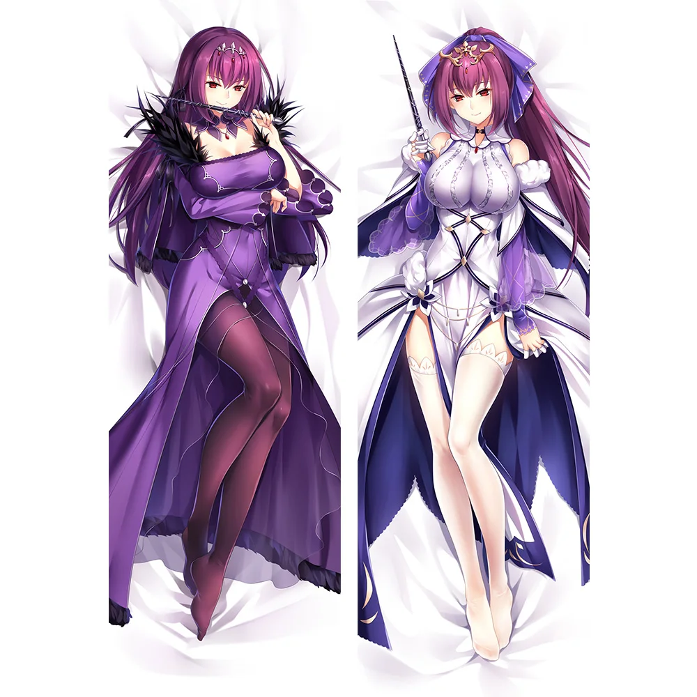 Anime Jk Fate Grand Order Scathach Lancer Dakimakura Lichaam Kussensloop Game Fgo Knuffel Pillow Cover Case