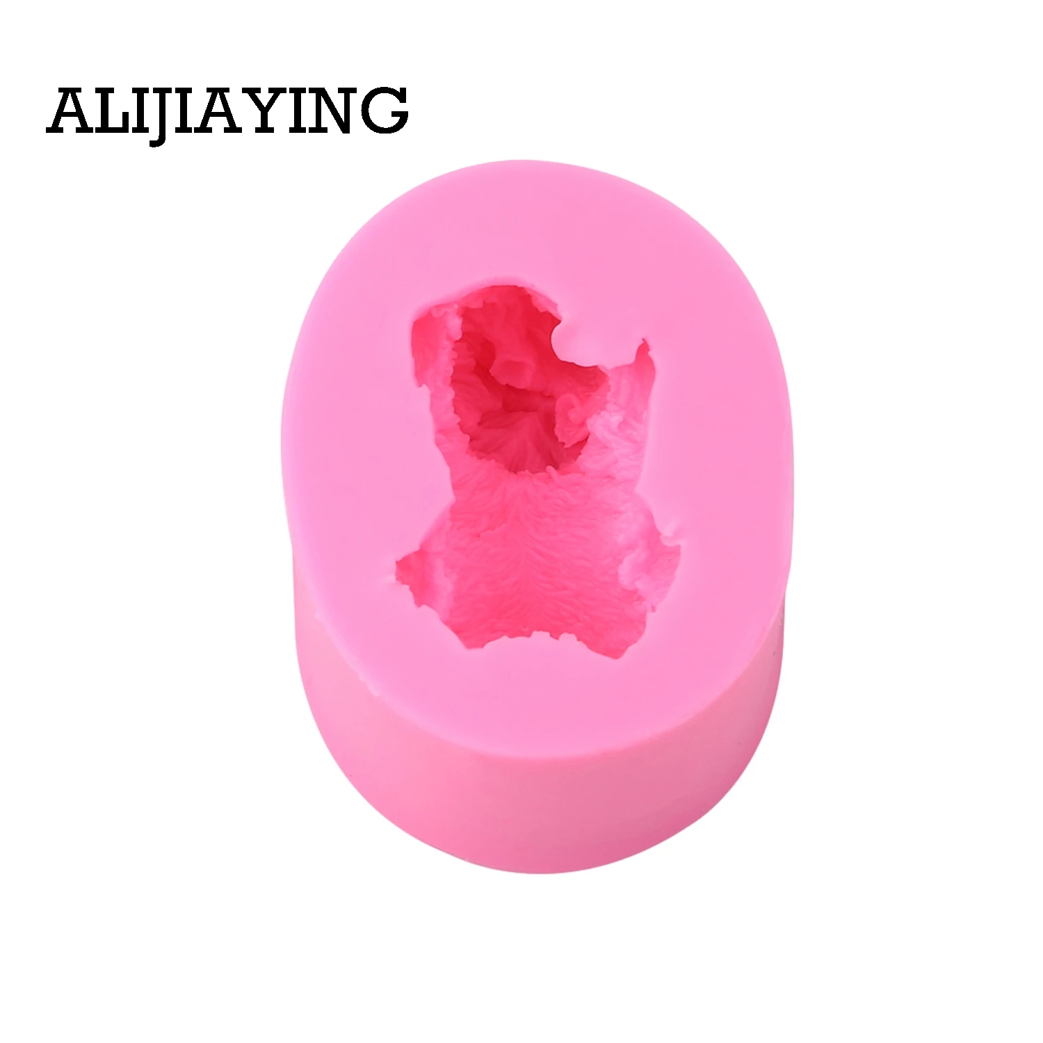 M0169 1Pcs 3D Dog Silicone Mold For Polymer Clay Chocolate Moulds Fondant Cake Decorating Tools for the baby shower favour gifts