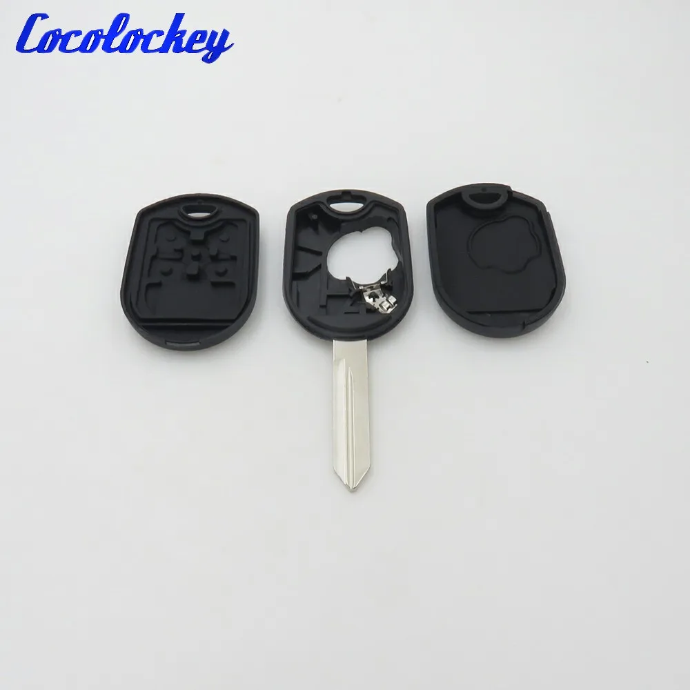 Cocolockey 4 Button Remote Car Key Shell For Ford Mercury Mariner Lilan Lincoln Navigator MKX MKZ Edge Fusion Mustang Taurus