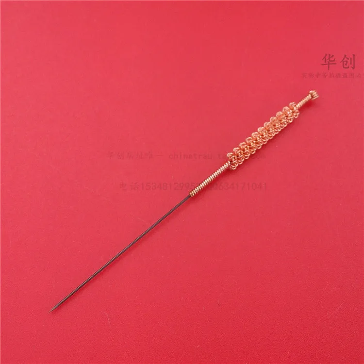 Medical Cosmetology fire needle tungsten steel massage acupuncture needle non-disposable Chinese medical acupuncture tools 5pcs