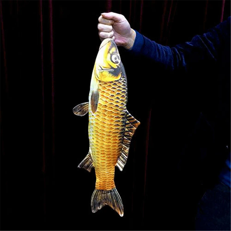 2019 FISM Appearing Big Fish (54cm) Magic Tricks For Magician Party Magic Show Gimmick Props Stage Illusion Funny