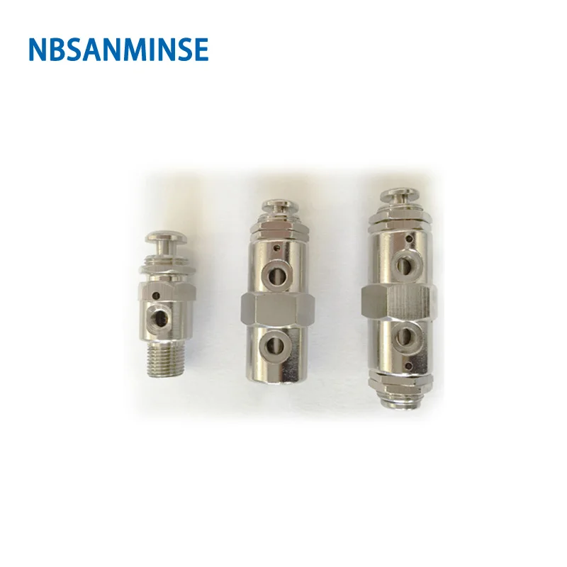 2P 31P 3P 41P 4P 4PP Mini Change Valve M5 G 1/8 Mechanical Valve Pneumatic Valve High Quality NBSANMINSE