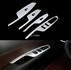 ABS Interior Door Armrest Decoration Cover Trim 4pcs For Kia Optima K5 2016 2017