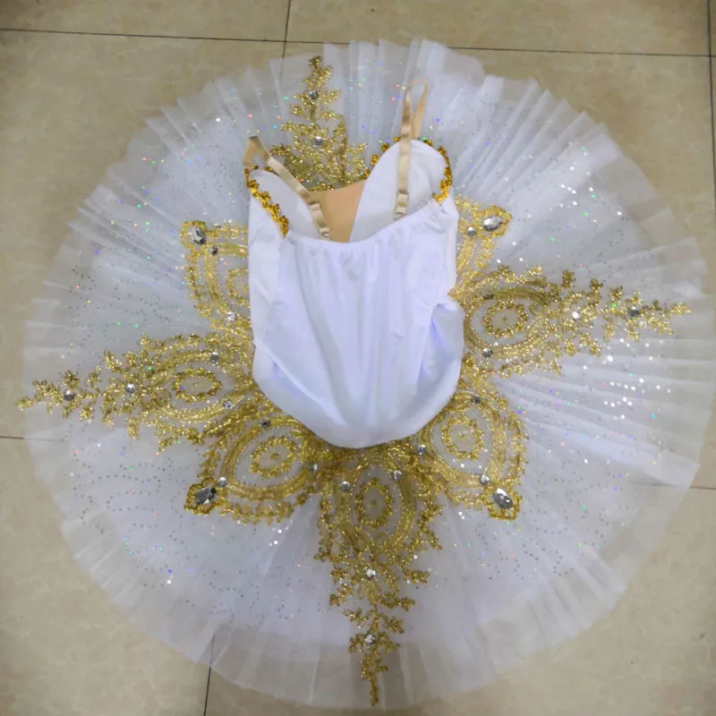 Mới Tỳ Hưu Tutu Con Trắng Đầm Chuyên Nghiệp Tutus Váy Hồ Thiên Nga Tutu Ba Lê Vũ Trang Phục Cho Bé Gái Ballerina Đầm