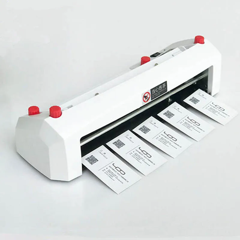 A4 size electric card cutter 90*54mm card size SK316 Heavy-duty fine-tuning electric business card cutting machine