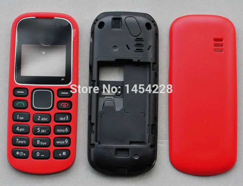 BINYEAE Full Housing Case Cover For Nokia 1280 Facing Frame + Middle + Back cover + Keypad Cell Phone Part