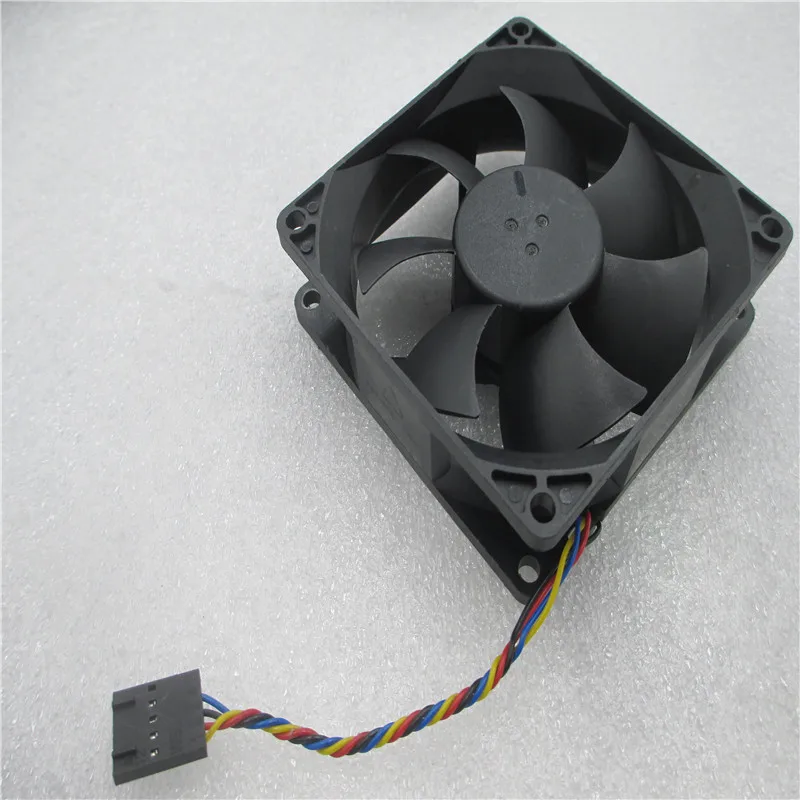 Free Shipping QFR0812UH-BA31 9CWCH A00 12V 0.87A 8CM 80x80x25mm 4 wire PWM cooling fan FOR DELL cooling fan