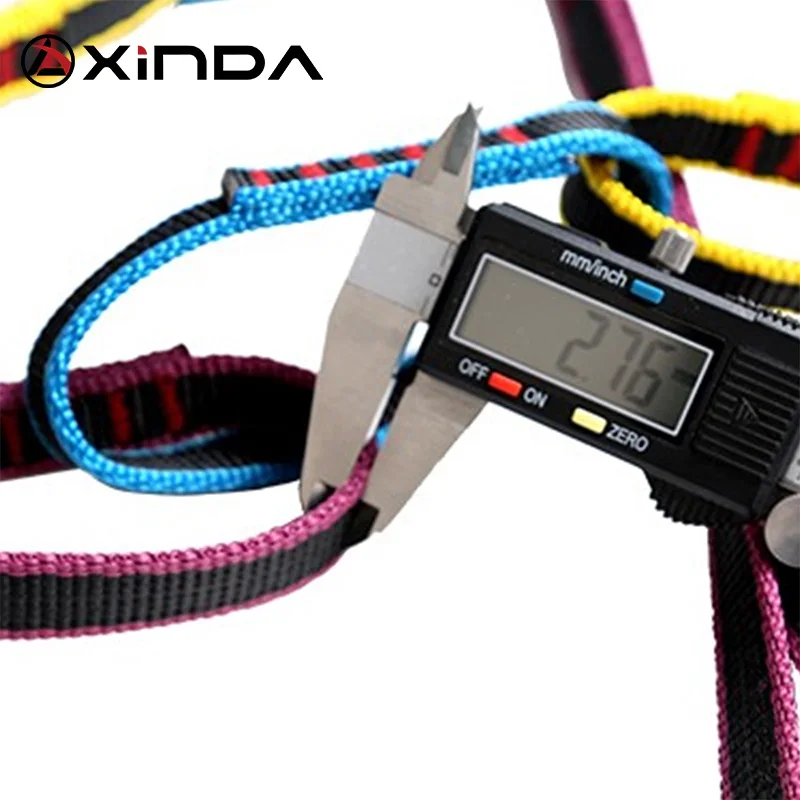 XINDA Outdoor Climbing Equipment Downhill Forming Ring Sling Daisy Chain Daisy Rope Nylon Daisy Chain Personal Anchor System