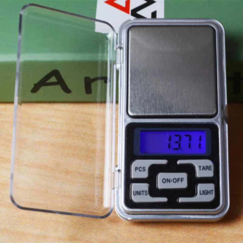 Mini Portable Pocket 500g x 0.1g Digital Scale for Gold Sterling Jewelry  Scales Balance Gram Electronic Scales