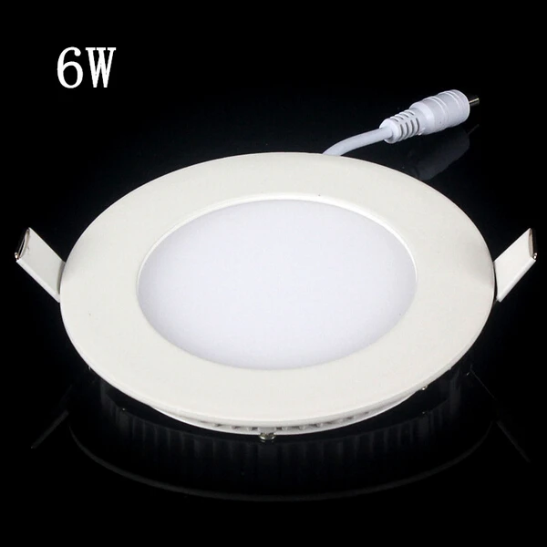 Wholesale 20pcs/lot,led panel light 6W SMD3014,AC85-265V,570LM CE&ROHS Alumium,Warm white/Cool white,FREE SHIPPING DHL/FEDEX