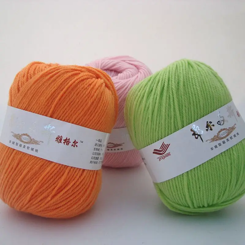 Ovillo de lana de Merino para bebé, madeja de hilo orgánico para tejer a mano, hilo de ganchillo de punto Natural de China, Mercerie A142 Laine, 100g por bola