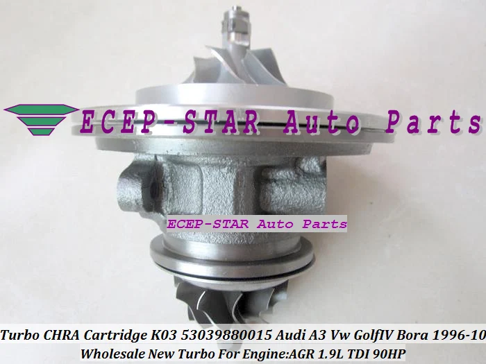 Turbo Chra Cartridge Core K03 53039880015 53039700015 038145701AX 038145701AV 0…