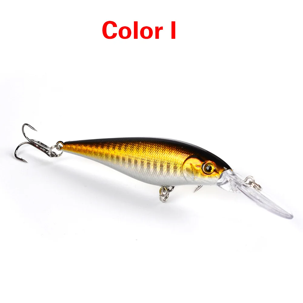 1 adet japonya Minnow balıkçılık Lures 110mm 10g Crankbait sert yem Isca yapay Lures Swimbait balık Wobblers Pesca olta takımı