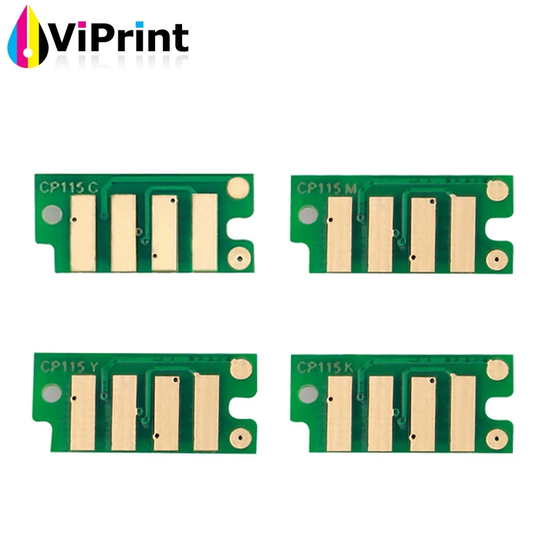 

100 Pcs Color Toner Cartridge Chip for Fuji Xerox DocuPrint CM115w CM225w CM225fw CP115w CP116w CP225w Laser Printer