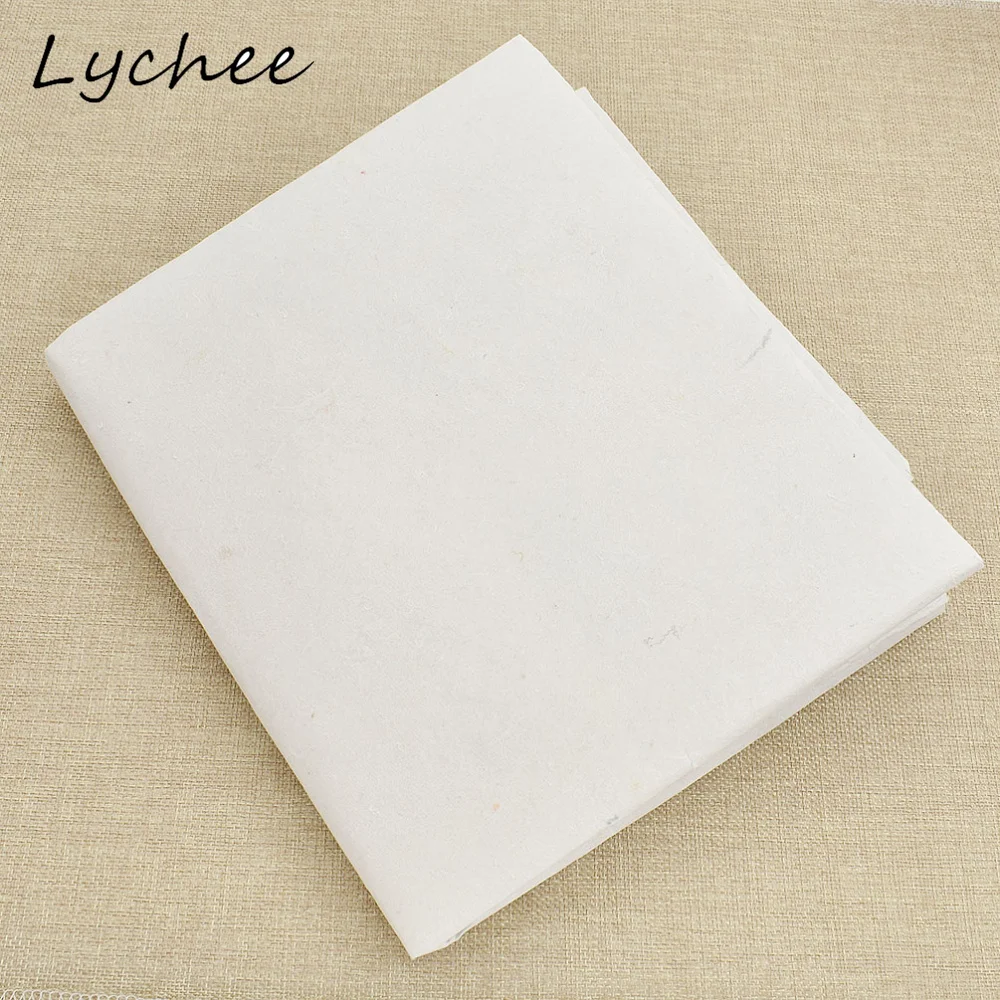 Lyche 1 Yard Easy Tear Away Embroidery Stabilizer Backing Fabric DIY Craft Handmade Needlework Lining Paper Accessories