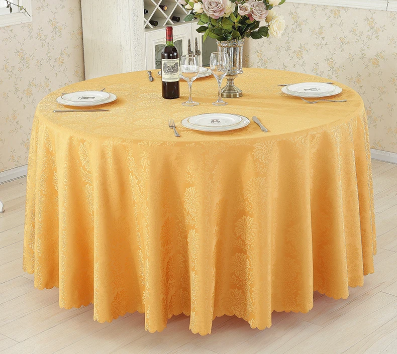 Polyester Round Tablecloth Rectangular Dining Table Cloth Hotel Wedding Table Cloth Machine Washable Square Fabric Cloth Table