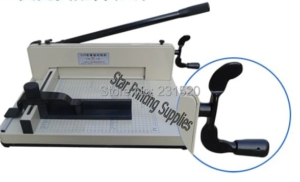 A4 Size Manual Stack Paper Cutter Cutting Machine Heavy Duty