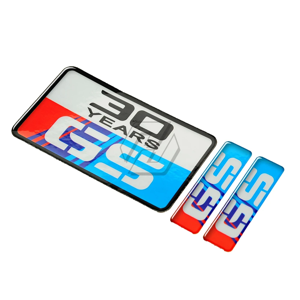 For BMW GS Decal F850GS R1200GS F650GS F800GS F700GS F750GS G310GS 30TH 30 Years GS Anniversary Tank Pad Stickers