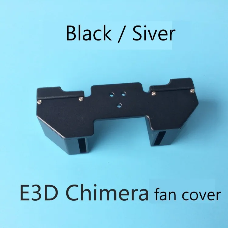 Ultimaker 2 3D printer parts fan duct Chimera dual 2 into 2 outlet hotend extrusion head fan flow guide duct/cover