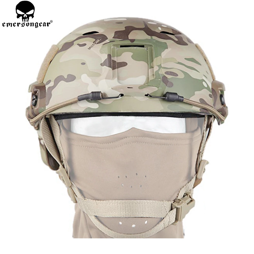 EmersonGear BJ Casco táctico negro ajustable - imagen 2
