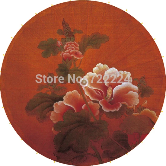 

Free shipping chinese traditional vintage handmade peony flowers oiled paper umbrella decorative parasol gift women umbrella