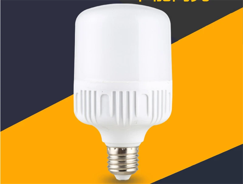 Imagem -03 - Bolha Bola Bulbo Led Amarelo Branco Quente Plástico Poupança de Energia Lâmpada Alta Lâmpada 10w 45w 65 80w 120w 150w E27 220v