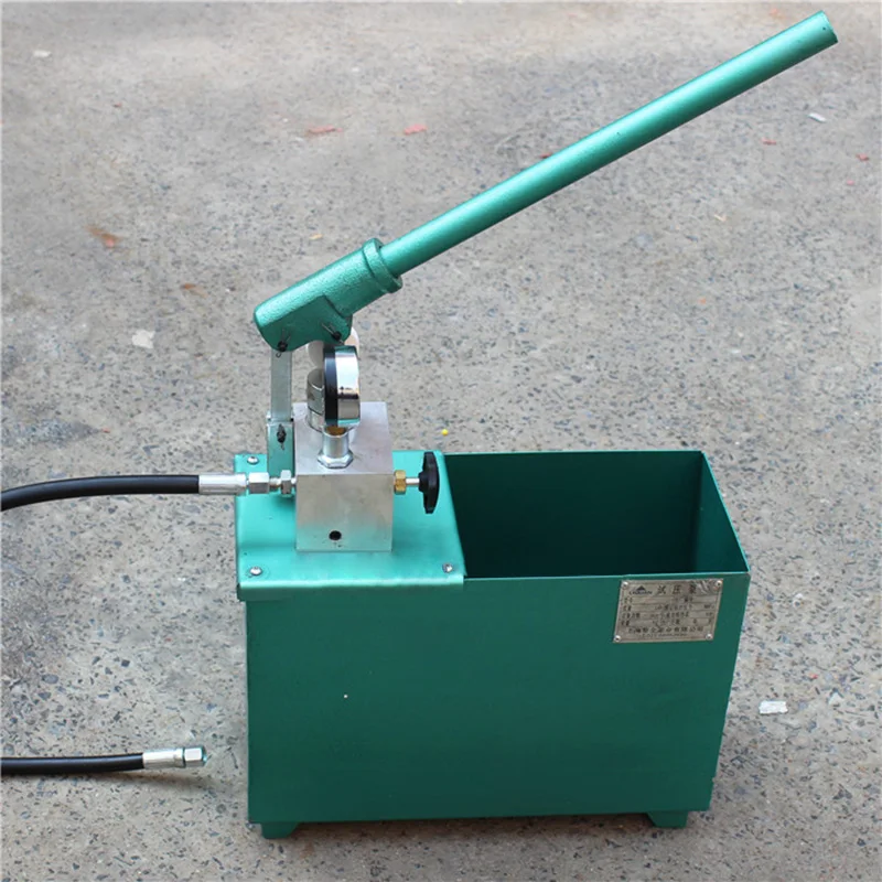 1pc SYL-4 800KG manual hydraulic pump 80mpa Press machine Water pipe test pump