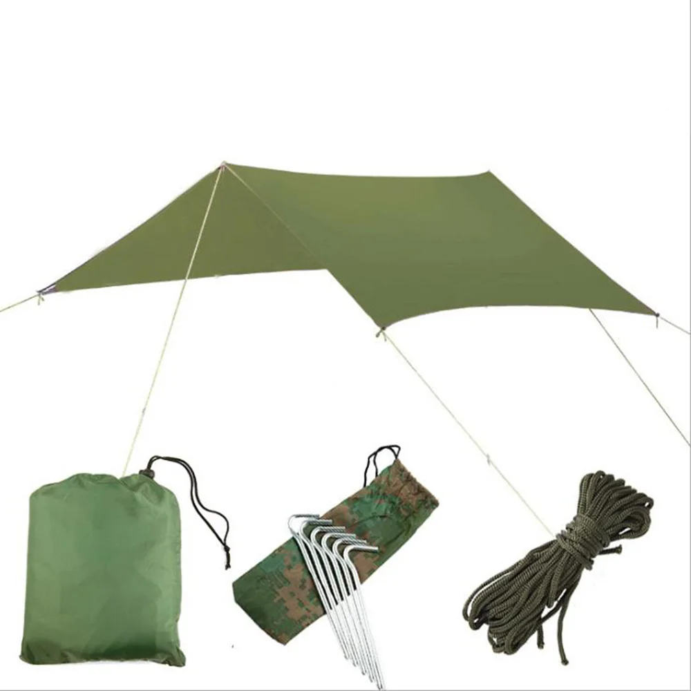 3mx3m Waterproof Tent Sun Shelter Outdoor Pergola Awning Multifunction Canopy Sunshelter Rain Tarp Tent Carpet