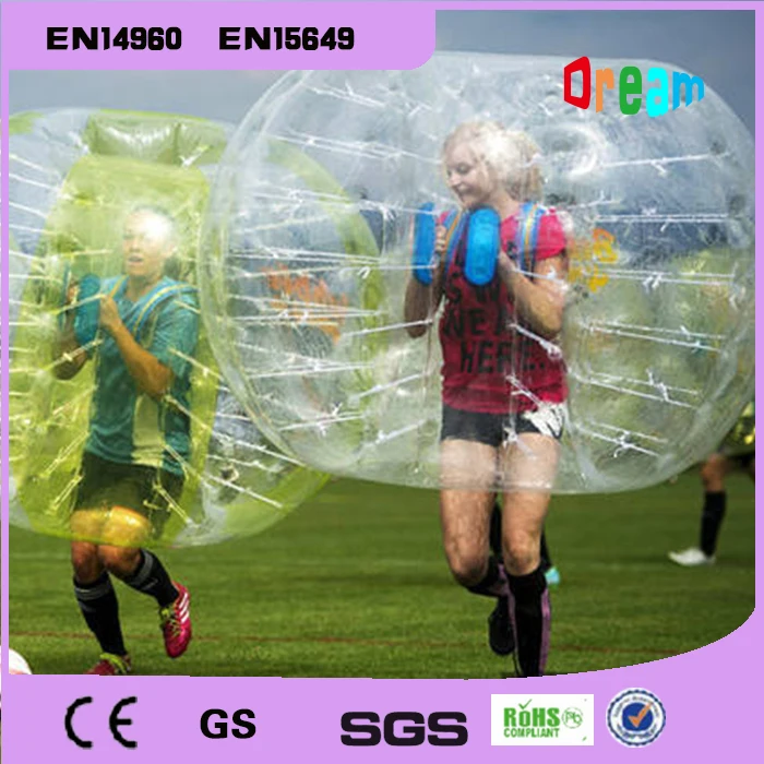 Free Shipping Amazing 1.7m PVC Inflatable Human Hamster Ball Inflatable Bumper Ball Bubble Football Bubble Soccer Zorb Ball