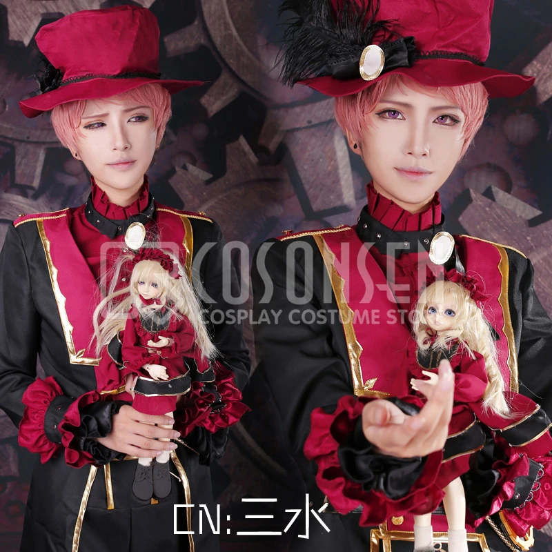 

COSPLAYONSEN Ensemble Stars Valkyrie Itsuki Shu Halloween Cosplay Costume full set with hat