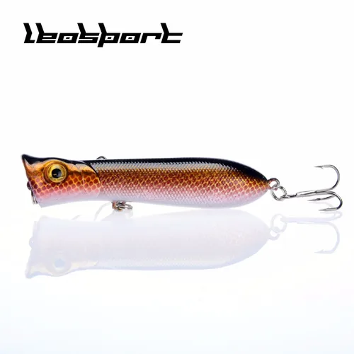 Imagen 2 del producto 1 Uds Popper Wobbler señuelo de pesca compatible con kosadaka yo zuri caña flotante Crankbait cebo artificial peche poper pop pesca carpa Pike