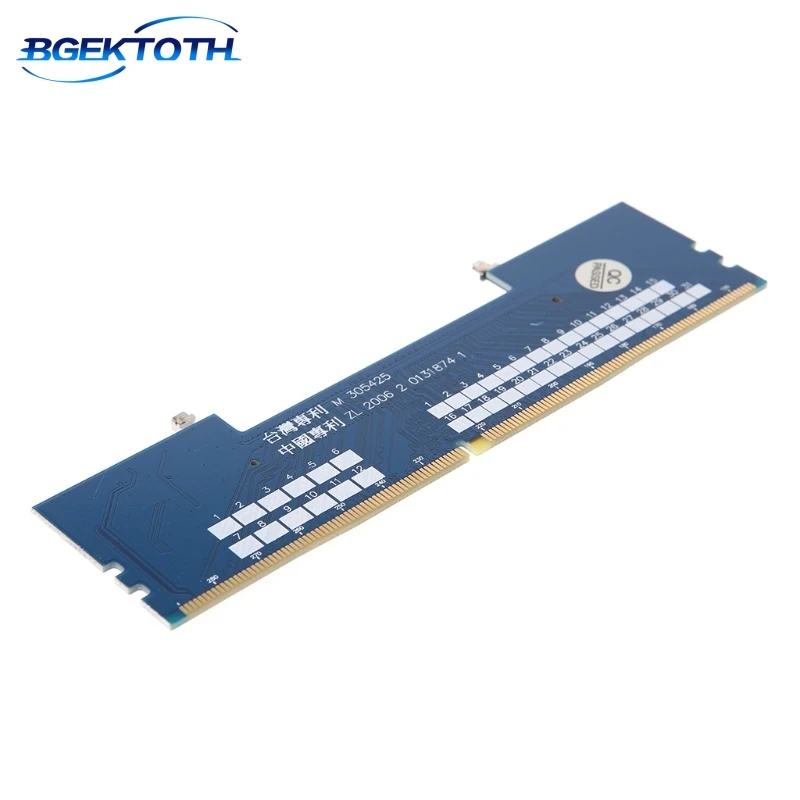 Laptop DDR4 RAM to Desktop Adapter Card Memory Tester SO DIMM to DDR4 Converter MAY-11