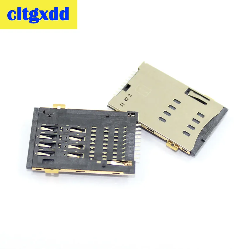 cltgxdd 2PCS Sim Card Adapter For Huawei S7 S7-932u 721U / MediaPad 10 Link S10-231u Sim tray Socket Replacement