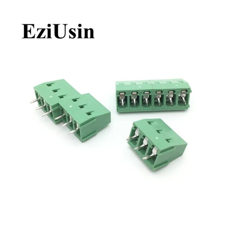 50pcs KF128 5.0mm PCB Screw Terminal Block KF128-5.0 2P 3P 4P 5P 6P 7p 8p 9p 10p 11p Splice Terminals Connector Can be stitched