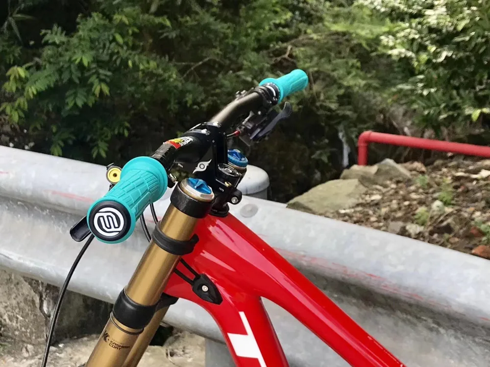 FIFTY-FIFTY MTB Fahrrad Griffe Anti-Skid Gummi Verbindung Bike Lenker Griffe Lock-on Mountainbike Griff bar Griffe – Detail 9