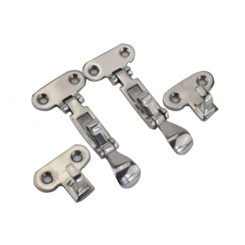 4X Boat Locker Hatch Marine 316 Stainless Steel Anti-Rattle Latch Fastener Clamp