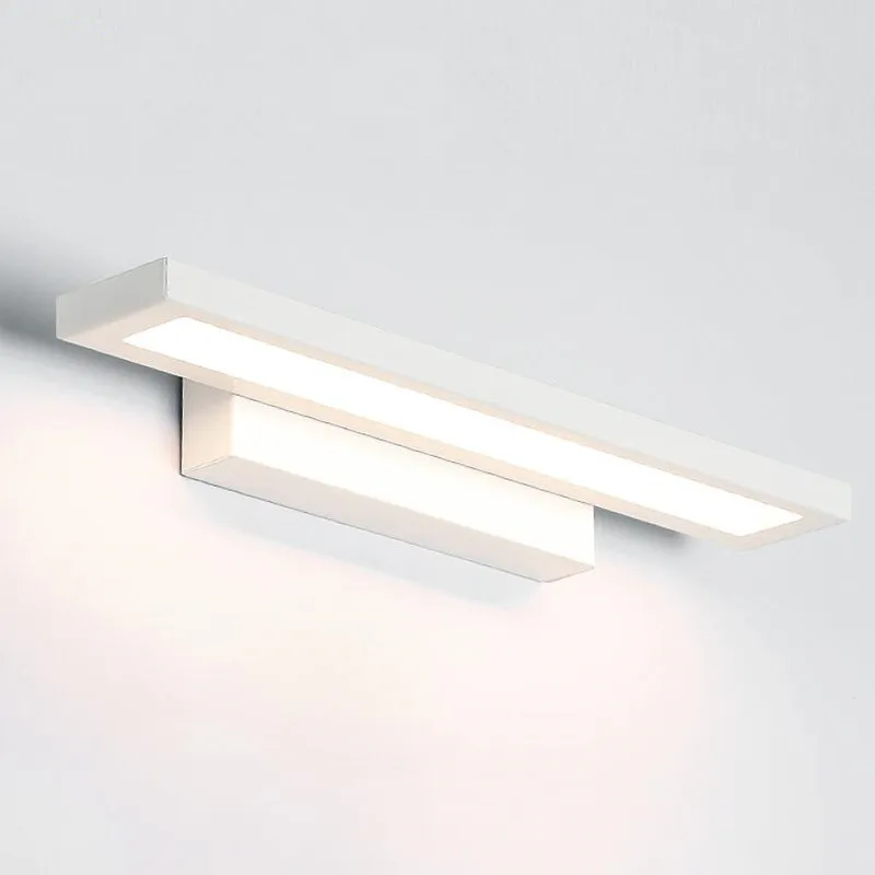 YRANK LED Wall Lamp Minimalism Mirror Front Light Bathroom Wall Lights Modern Pinup Luminaire Lampada Corridor Porch Lighting