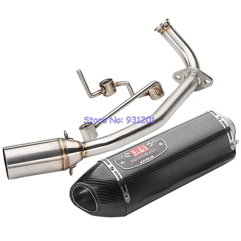 For Honda PCX 125 PCX 150 Motorcycle Exhaust Pipe Full System PCX125 PCX150 Yoshimura Exhaust Motorcycle Escape Moto