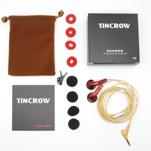 Imagen 2 del producto YINCROW X6 3,5mm auriculares intrauditivos auriculares de cabeza plana auriculares profesionales HIFI para fiebre PK1 MX985 sin micrófono