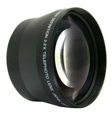 62mm 2.2x Magnification Teleconverter Telephoto Lens for Canon NIKON Sony PENTAX Olympus DSLR DV SLR Camera 70-300MM thread lens