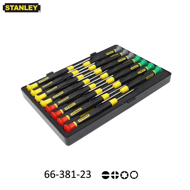 

Stanley 15pcs mini micro combination screwdriver kits set tools for PC laptop watch eyeglass smartphone electronic toys battery