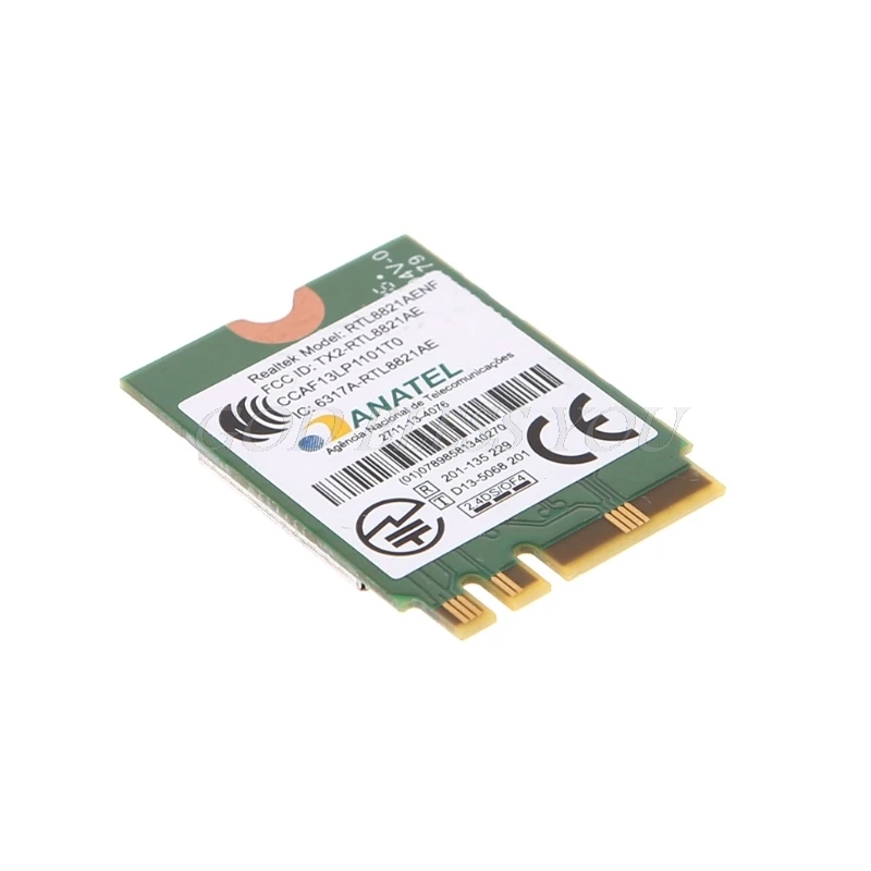 Dual Band 2.4 + 5GHz 433M Bluetooth V 4,0 NGFF M.2 Wifi WLAN 802,11 ac Wireless Combo Karte für Realtek RTL8821AE AW-CB161H