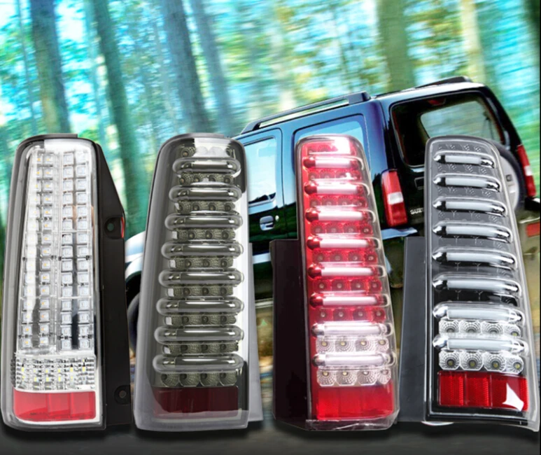 

jimny bumper light 2pcs Car Styling for Suzuki Jimny taillights LED 2007~2014year car accessories Jimny Tail Lamp rear lamp