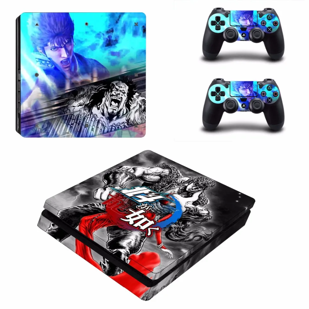 Yakuza Hakuto Ga Gotoku PS4 Slim Skin Sticker Decal For Sony PlayStation 4 Console and 2 Controllers PS4 Slim Skins Stickers