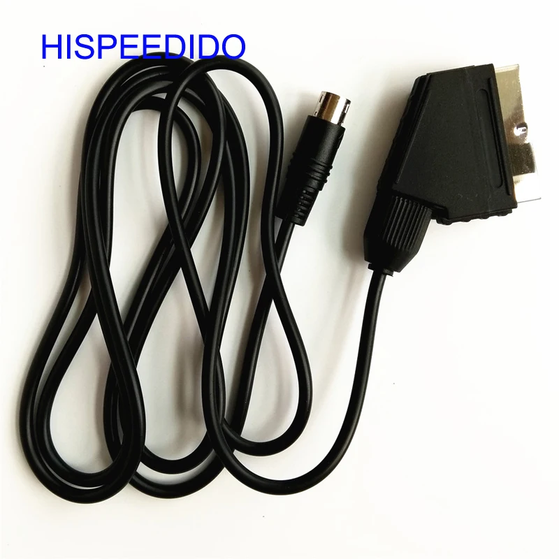 HISPEEDIDO 1.8m RGB Scart Cable for Sega Mega Drive 1 MD1 RGB cable cord Sega Genesis 1 Console
