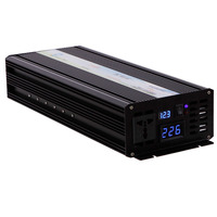 4000W Peak Pure Sine Wave Solar Inverter 24V 220V 2000W Car Power Inverters Converters 12V/24V/48V DC to 100V/120V/220V/240V AC